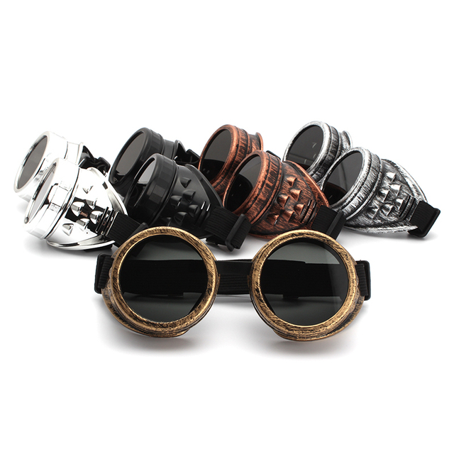 Fashion Decorate Vintage Gothic Punk Sunglasses Men Women Sun Glasses Cosplay Eyewear Steampunk Glasses