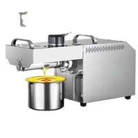 Presse à huile hydraulique automatique pour l'extraction d'huile de graines de lin, de noix de coco, de palme, de fèves de cacao et de noix