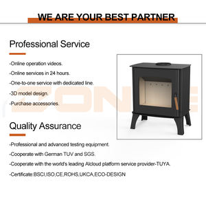 Poêle à <span class=keywords><strong>bois</strong></span> en acier, chauffage cubique écologique R0701A fabriqué en Chine, pour la vente - Product Image 6
