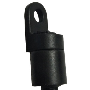 Black Zinc Alloy Ratchet Buckle 6mm Elastic Rope End Fixing <b>Clip</b> For Clothing Accessories Bag Kayak Paddle Storage - Product Image 5