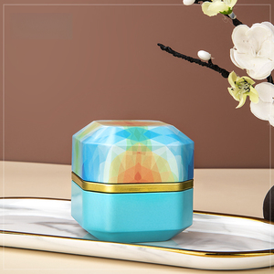 Portable 50ml square Candle Flower Tea Can Packaging sealed <b>Tinplate</b> Octagon Shape Chocolate Tin Box - Product Image 6