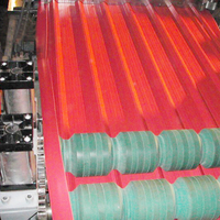 Machine de production de plaques de carreaux ondulés en PVC, ligne de production de carreaux en PVC