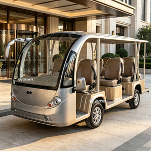 Autobús Eléctrico de Turismo, Suministro Directo de Fábrica, Vehículo Cómodo para Transporte de Turistas en Zoológicos y Atracciones Turísticas - Product Image 1