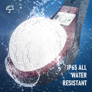 LED ซุปเปอร์ไบรท์โคมไฟติดผนังพลังงานแสงอาทิตย์กลางแจ้ง 2400/3000mAh IP65 กันน้ำไฟถนนเซ็นเซอร์ตรวจจับความเคลื่อนไหวไฟสวนเหนี่ยวนำของมนุษย์ - Product Image 6