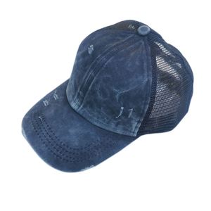 Washed Distressed <b>Girls</b> <b>Baseball</b> Kid Hat With Ponytail Hole Messy Bun <b>Cap</b> for Ages 4-10 Promotion Gift - Product Image 4
