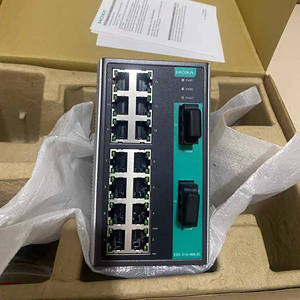 Switch Ethernet Industrial No Administrado Mo-xa Eds-316 de 16 Puertos, 16*10/100baset(x) Rj45, Redundante 9.6-60 Vdc, Alarma de Relé de Alimentación/Puerto - Product Image 1