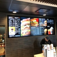 Affichage de menu personnalisé, boîte lumineuse rétroéclairée par LED, ultra-mince, murale, pour la publicité dans les restaurants de restauration rapide