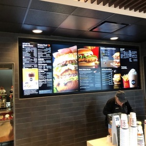 Custom Menu Board Display <b>Led</b> Backlit <b>Light</b> <b>Box</b> Ultra-Thin Wall Mounted Advertising <b>Light</b> <b>Box</b> for Fast Food Restaurant - Product Image 6