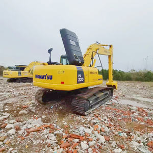 Excavadora Usada Komatsu PC220 de 22 Toneladas, Alta Eficiencia Operativa, EPA CE, Pc220-8 220-7, Excavadora de Segunda Mano con Cabina con Aire Acondicionado - Product Image 5
