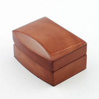 Boîte à bijoux vintage en bois avec miroir, recyclable, forme rectangulaire, style populaire, pour la Saint-Valentin, rangement de bijoux, couleurs personnalisables