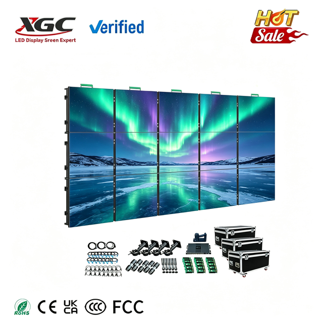 4K Outdoor Rental LED Display Screen Modular 2.976mm Video Wall Panel Die-Cast Aluminum Digital Signage Displays Stage HDR10