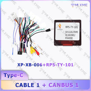 Pour <span class=keywords><strong>Toyota</strong></span> <span class=keywords><strong>RAV4</strong></span> 2013-2018 Kit de montage de tableau de bord en plastique ABS personnalisé pour autoradio, cadre pour écran tactile, connexion USB - Product Image 6