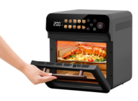 Four à friture sans huile électrique intelligent en acier inoxydable 6L grande capacité multifonctionnel à économie d'énergie pour la maison