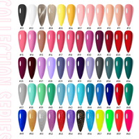 Ensemble de vernis à ongles en gel RISYAL, sans UV/LED, échantillon gratuit, 63 flacons, très bonne qualité, ensemble de vernis à ongles en gel, fournitures pour ongles, vente en gros, couche de finition mate
