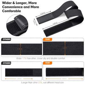 Parrucca regolabile con Logo personalizzato fascia di fusione - Product Image 6