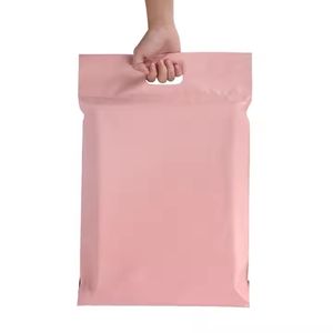 Bolsas de plástico para la compra, embalaje para uso en supermercado, bolsas de plástico PE personalizadas con logotipo impreso en huecograbado y mango a buen precio al por mayor - Product Image 5