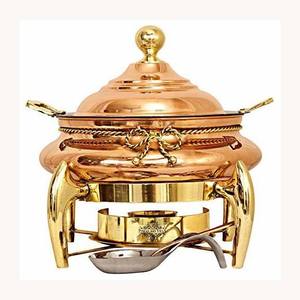 Elegante calentador de alimentos de acero inoxidable, nuevo modelo, bandeja para buffet personalizada para equipos de catering de hotel. - Product Image 4