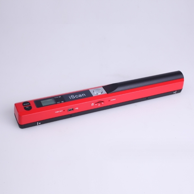 Mini Portable 900DPI A4 Book Scanner LCD Display JPG/PDF Format Document Image Iscan Handhold Scanner