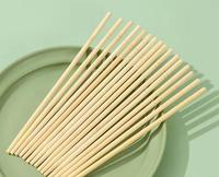 Baguettes en bambou rondes 100% écologiques, naturelles, compostables, biodégradables, jetables