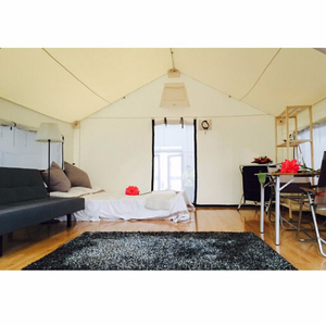 Tentes en toile de coton, tente de luxe <span class=keywords><strong>Safari</strong></span> pour le Camping familial - Product Image 2
