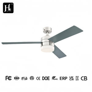 52 Inch 3 ABS Blades Low Noise Indoor Decorative Dc Motor Led <b>Remote</b> <b>Control</b> <b>Ceiling</b> <b>Fan</b> <b>With</b> <b>Light</b> - Product Image 5