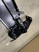 Estribo Lateral Trasero para Auto YBJ, de Aleación de Aluminio Cromado Plateado, para Land Cruiser Pickup FJ79 LC79 LC76, Barra de Apoyo Trasera