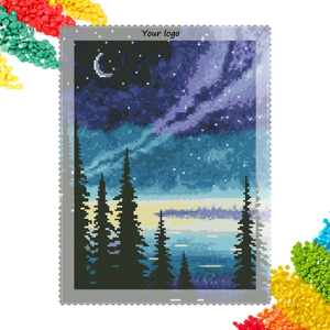 Pittura Diamante 5D Tulipano Rosa, Kit Completo Fai da Te, Arte Floreale per Decorazioni Casa - Product Image 1