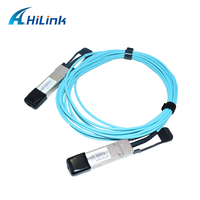 Transceiver Serat Optik 40G QSFP+ ke QSFP AOC 850nm 5M untuk Jaringan FTTX dengan Garansi 3 Tahun