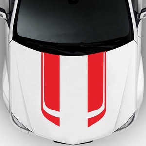 Filme Vinílico Longo para Capô de Carro DIY Estilo Racing Decalques Adesivos de Decoração - Product Image 6
