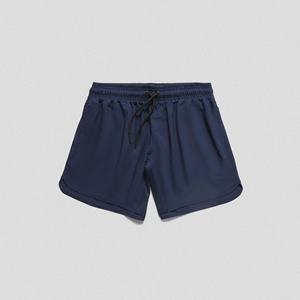 Oem Logo Broderie Été Cordon Entrejambe Blanc Gym Shorts Avec Doublure De Compression Running Exercise Casual Running Shorts - Product Image 3