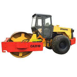 รถบดอัดสั่นสะเทือน Dynapac รุ่น CA25D มือสอง สภาพดี ใช้งานได้ พร้อมเครื่องยนต์ DEUTZ ปี 2018 ผลิตที่เซี่ยงไฮ้ - Product Image 1