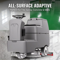 Nueva Máquina Fregadora de Pisos Autopropulsada a Batería ARES600, Equipo de Limpieza de Alta Capacidad para Plantas de Alimentos y Bebidas