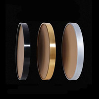 Argent Or Noir Vente à chaud Cadre de miroir en aluminium de bonne qualité Profil de cadre de miroir rond en alliage d'aluminium de luxe