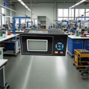 Thông Minh Kỹ thuật số Flow Meter <span class=keywords><strong>LCD</strong></span> hiển thị nhiệt độ áp lực bồi thường định lượng điều khiển chất lỏng nước OEM đo lường - Product Image 2