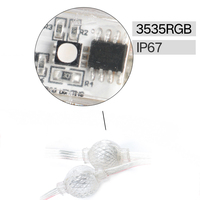 Luces LED 3D de matriz de píxeles Shiji Lighting, bola de 25 mm, DMX SPI RGB a todo color, luces programables para cortinas de parques temáticos