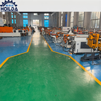 Dobladora de tubos de doble punta automática directa de fábrica para componentes PLC de aluminio de aleación de acero inoxidable cuadrados y redondos