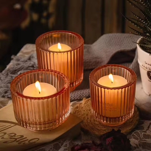 Luxury Nordic Modern clear <b>Black</b> Tealight Candle Holders, <b>Lanterns</b> and Candle Jars Custom Other Candle Holders - Product Image 5