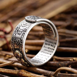 <span class=keywords><strong>Anillo</strong></span> <span class=keywords><strong>Pixiu</strong></span> Ajustable de <span class=keywords><strong>Feng</strong></span> <span class=keywords><strong>Shui</strong></span> para Hombre, Amuleto de la Riqueza y la Suerte, Cultura Tradicional China, <span class=keywords><strong>Anillo</strong></span> <span class=keywords><strong>Pixiu</strong></span> Budista Unisex con Nube - Product Image 5