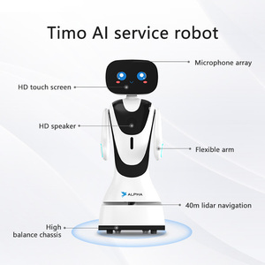 Robot de service intelligent <span class=keywords><strong>Timo</strong></span> pour centre commercial, restaurant, hôtel - Assistant IA multifonctionnel pour l'interaction avec les clients dans le service après-vente - Product Image 4
