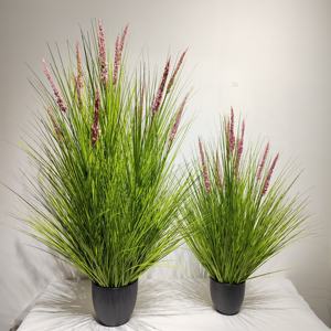 Flor Artificial de Seda Morada, Lavanda, Lila, Cebollina, Directo de Fábrica, para Arreglos Florales de Boda, Plantas de Seda Moradas - Product Image 1