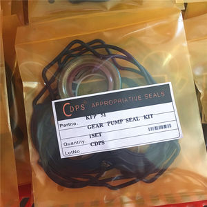 निर्माण मशीनरी भागों में सहायक पंप मरम्मत के लिए खुदाई हाइड्रोलिक गियर पंप के लिए kfp51 उच्च गुणवत्ता वाली सील किट - Product Image 3
