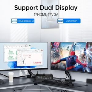 Chasis Industrial sin Ventilador para Computadora Integrada, Core I7-8550U (1.8-4.0GHz), 256GB RAM, 16GB SSD, Doble LAN 2.5G, Wi-Fi 6, Windows 11 Pro - Product Image 6