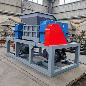 Trituratore Automatico a Risparmio Energetico per Pneumatici in Legno e Acciaio, Macchina per il Riciclo con Motore PLC per Pneumatici in Plastica/Carta/Gomma - Product Image 5