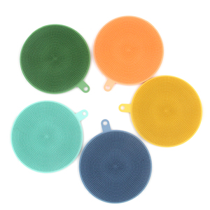 Cepillo de Silicona Suave para Lavar Frutas, Esponja de Silicona para Limpiar Platos, para la Cocina - Product Image 4