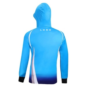 Custom Uv protection Shirts Printing Fishing Hoodie <b>Man</b> Fishing Upf 50 Shirt Clothing Windproof Lightweight Fish Jersey - Product Image 2