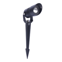 Projecteurs LED d'extérieur pour jardin, fabrication chinoise, basse tension, sur piquet, pour arbres, corps en aluminium, IP65, alimentation CC, certifiés ETL