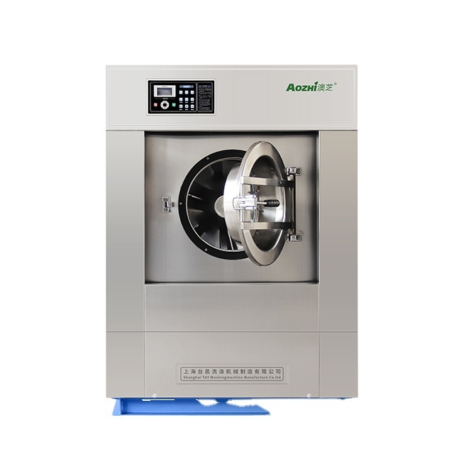 High Quality Commercial Fully Automatic Electric Washer Dryer Stainless Steel with Large Drum for Hotels and Commercial Use