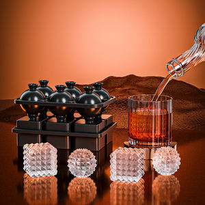 Design <span class=keywords><strong>original</strong></span> NOUVEAU Moule <span class=keywords><strong>à</strong></span> glaçons carré pour cocktail Moule <span class=keywords><strong>à</strong></span> glaçons en silicone <span class=keywords><strong>à</strong></span> l'ancienne Grand plateau <span class=keywords><strong>à</strong></span> glaçons de 2 pouces pour whisky - Product Image 5