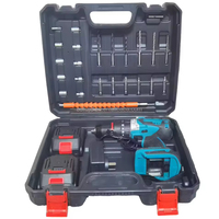 Perceuse électrique sans fil 21V sans balais, vitesse variable 13mm, batterie lithium 1.3AH, personnalisable OEM, garantie 1 an pour le bois