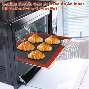 Lámina de Silicona Perforada Antiadherente para Horno, Accesorio de Repostería para Macarons, Pasteles y Galletas - Product Image 2